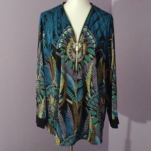 Bob Mackie Women's Blouse Size 1X